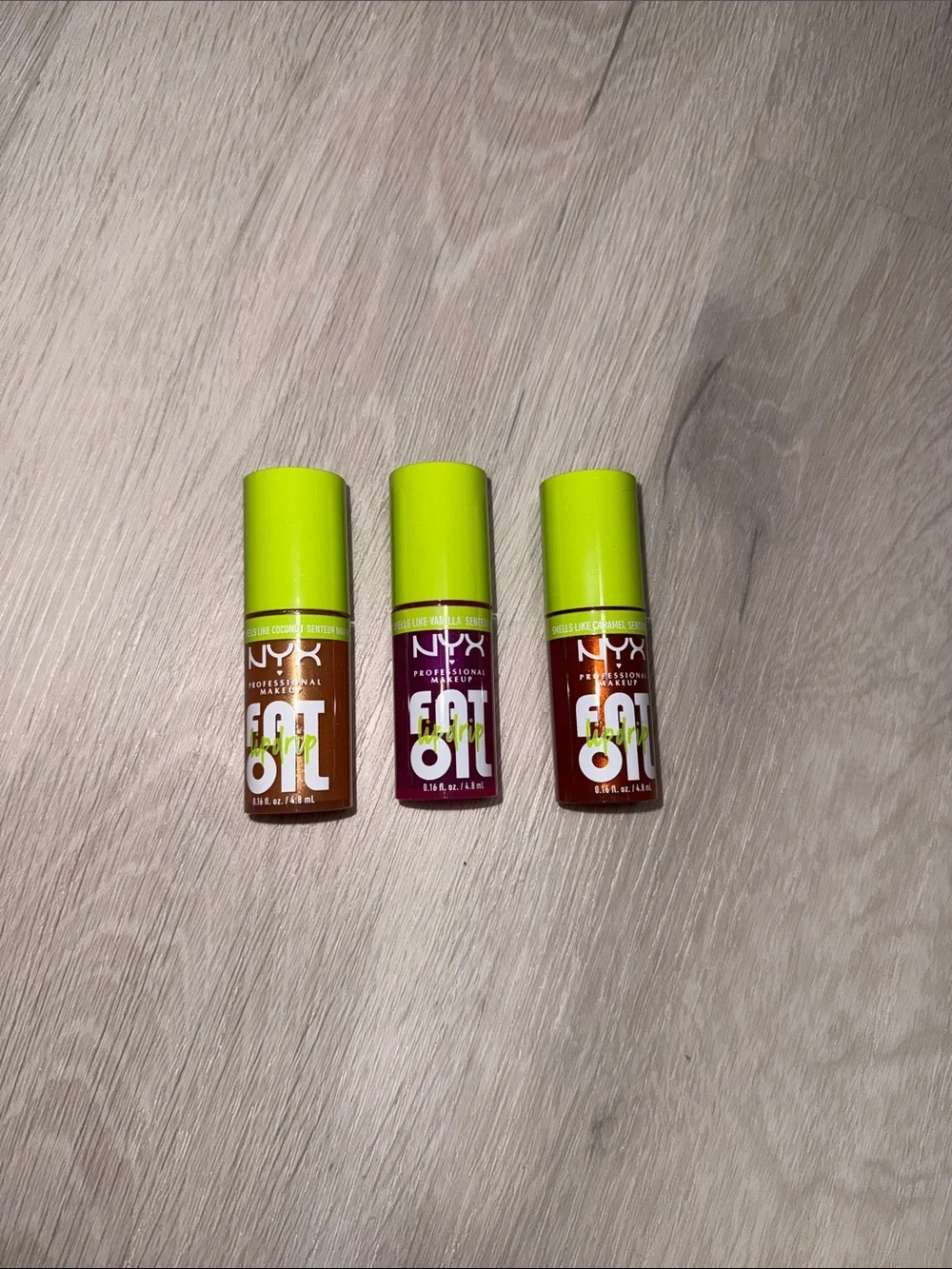 NYX Fat Oil Lip Trio new shades